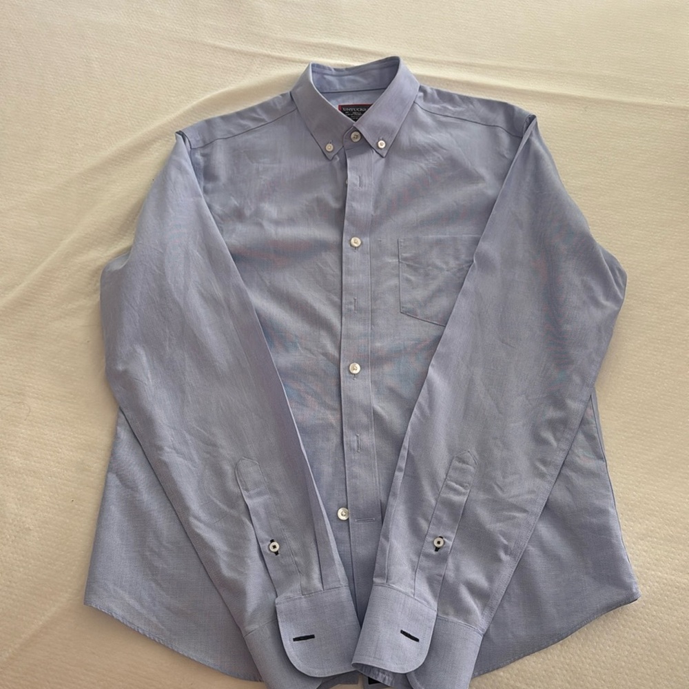++UNTUCKit wrinkle free long sleeve button down, size small++